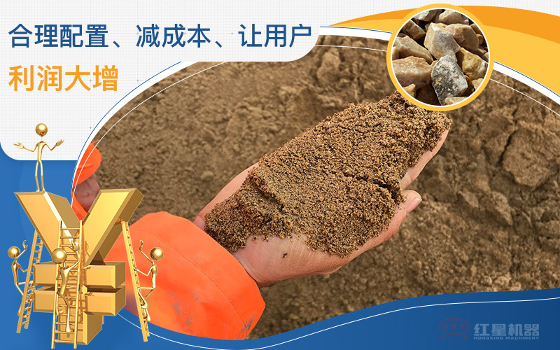 建筑用砂配置的機制沙石設(shè)備一套多少錢，附現(xiàn)場案例視頻